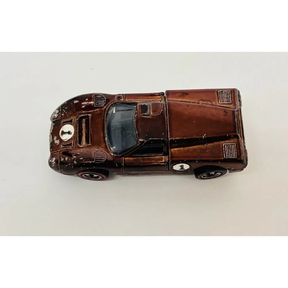 Hot Wheels Redline Ford J Car Brown US Black Interior